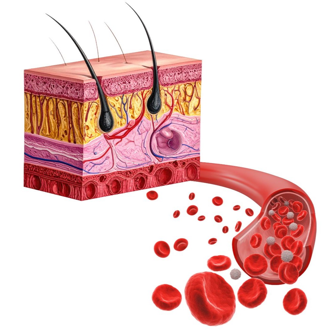 リプロネイル式深爪矯正は血流やリンパの流れにもアプローチ